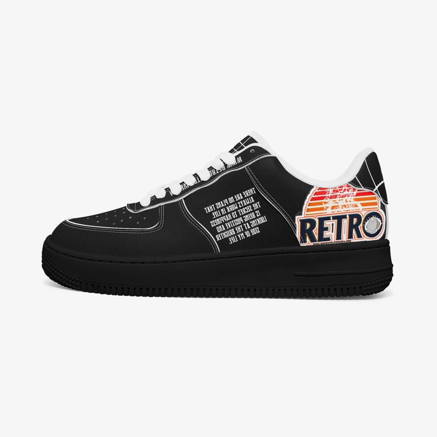 RETRO Sports Sneakers - Black Sole